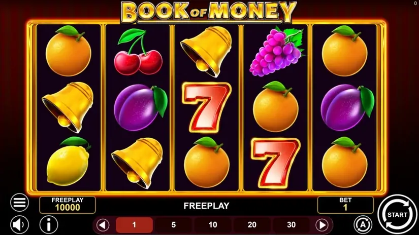Book Of Money slot screenshot 1