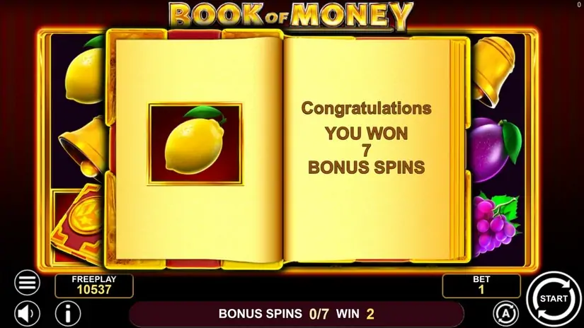 Book Of Money slot screenshot 4