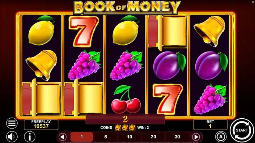 Book Of Money slot screenshot 3