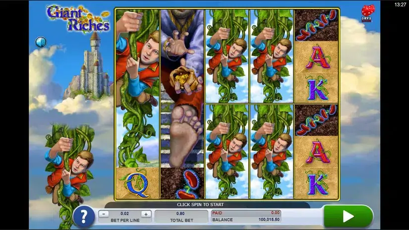 Giant Riches slot screenshot 