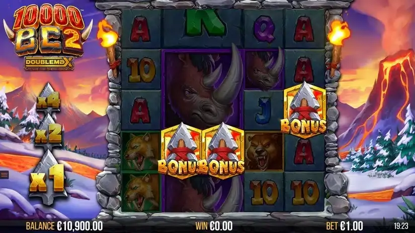 10000 BC 2 DoubleMax slot screenshot 2