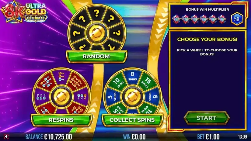 8K Ultra Gold Ultimate slot screenshot 3