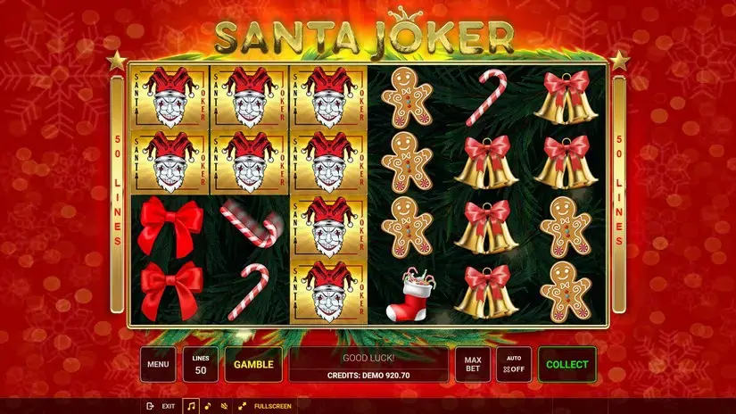 Santa Joker slot screenshot 2