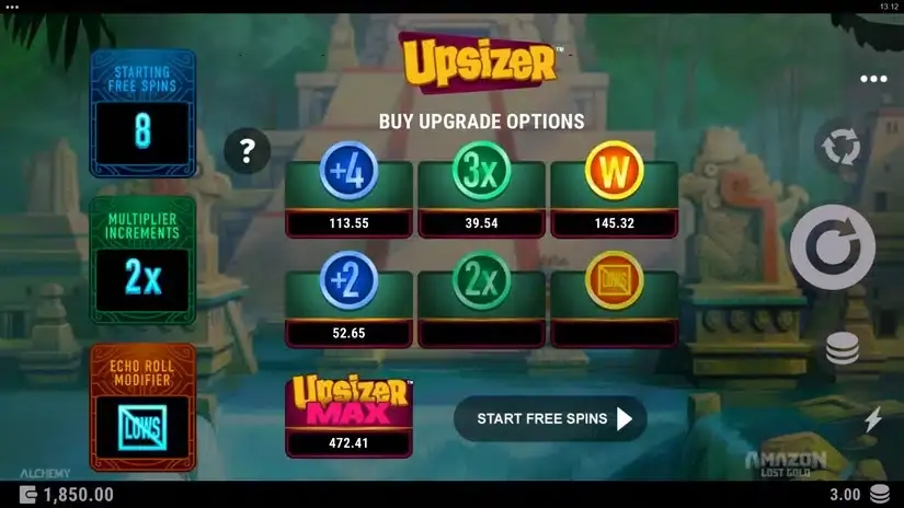 Amazon Lost Gold slot screenshot 4