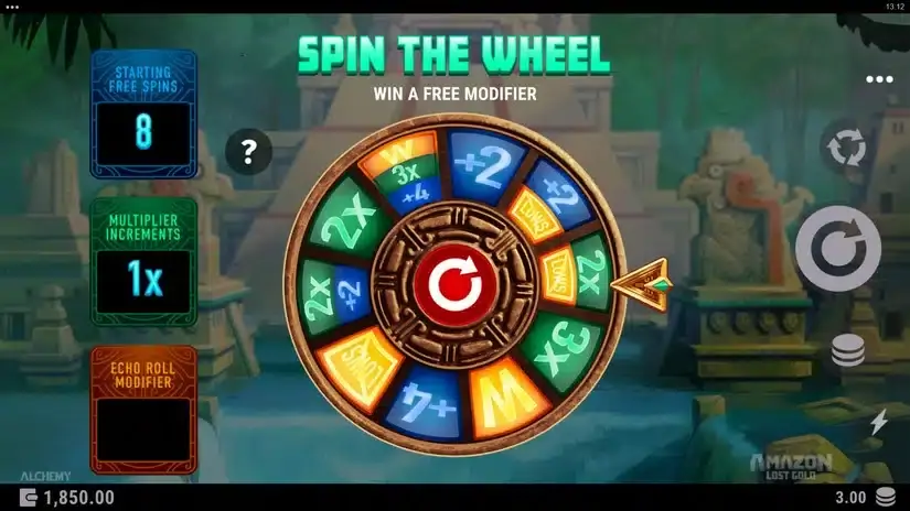 Amazon Lost Gold slot screenshot 3