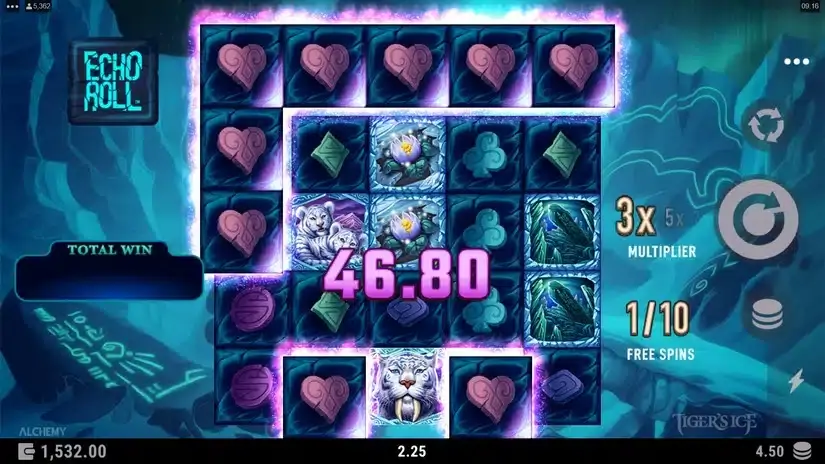 Tiger’s Ice slot screenshot 5