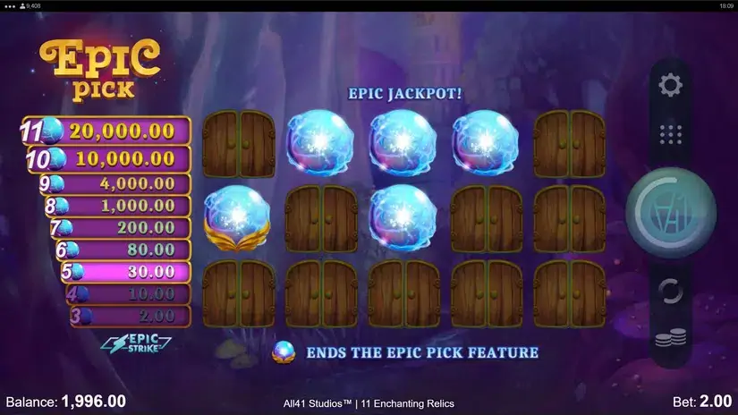 11 Enchanting Relics slot screenshot 6