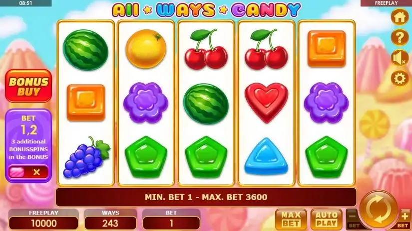 All Ways Candy slot screenshot 