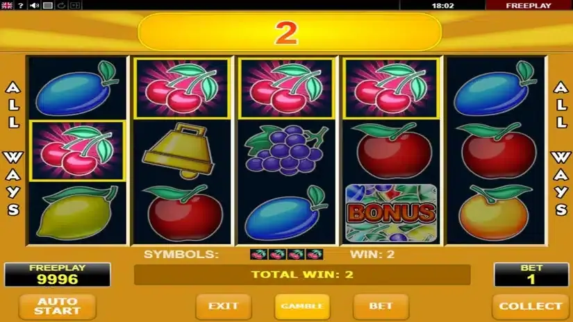 Allways Fruits slot screenshot 2