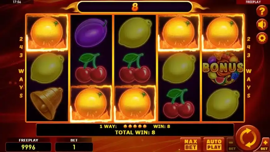 Allways Hot Fruits slot screenshot 3
