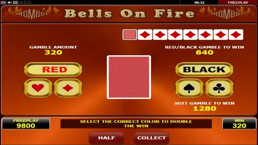 Bells on Fire Rombo slot screenshot 3