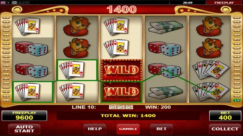 Billyonaire slot screenshot 1