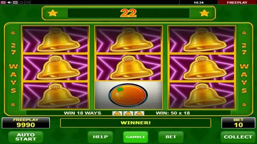 Billy’s Game slot screenshot 2