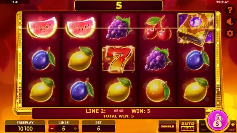 Book of Fruits slot screenshot 3