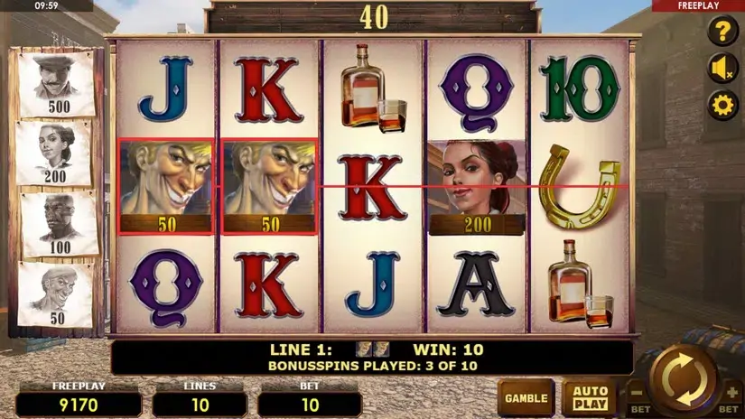 Bounty Bonanza slot screenshot 6