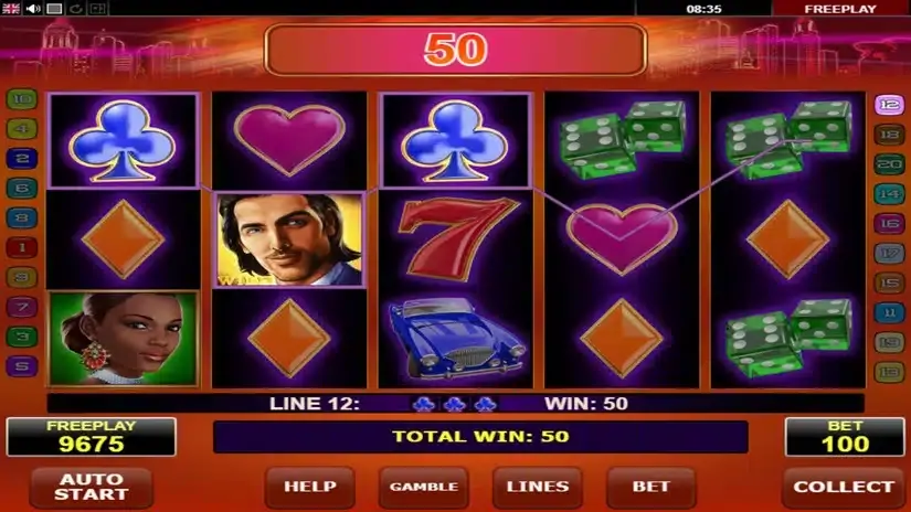 Casinova slot screenshot 3