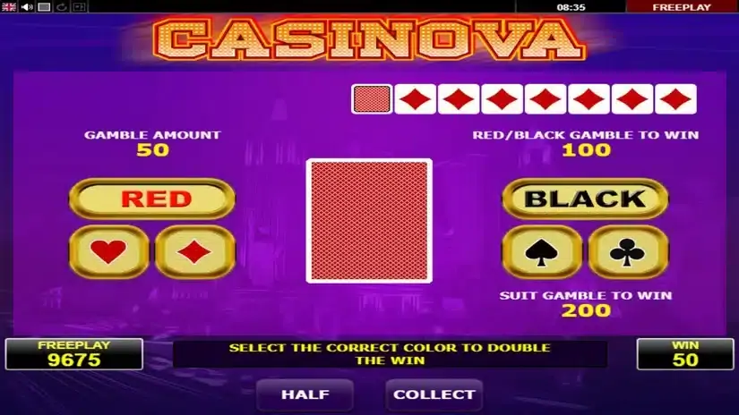 Casinova slot screenshot 4