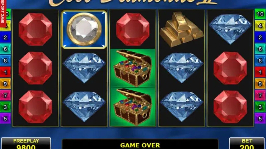 Cool Diamonds 2 slot screenshot 2