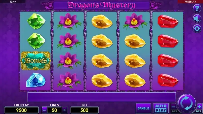 Dragons Mystery slot screenshot 1