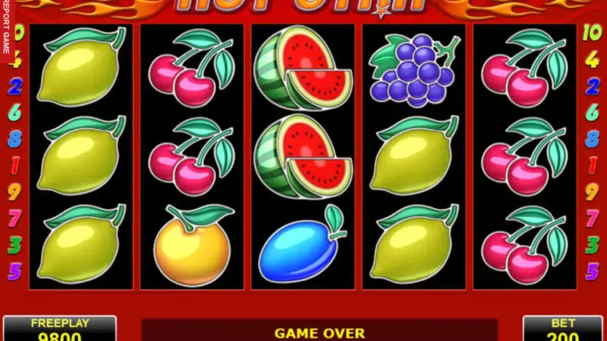 Hot Star slot screenshot 1