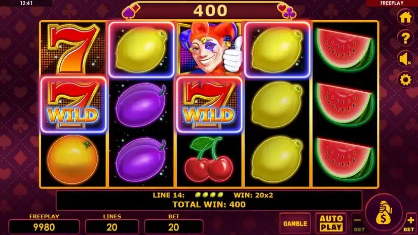 Joker X slot screenshot 3