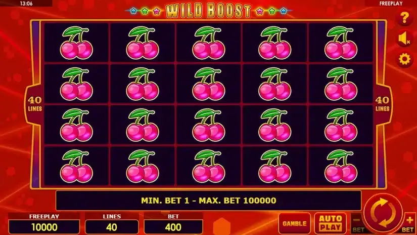 Wild Boost slot screenshot 1