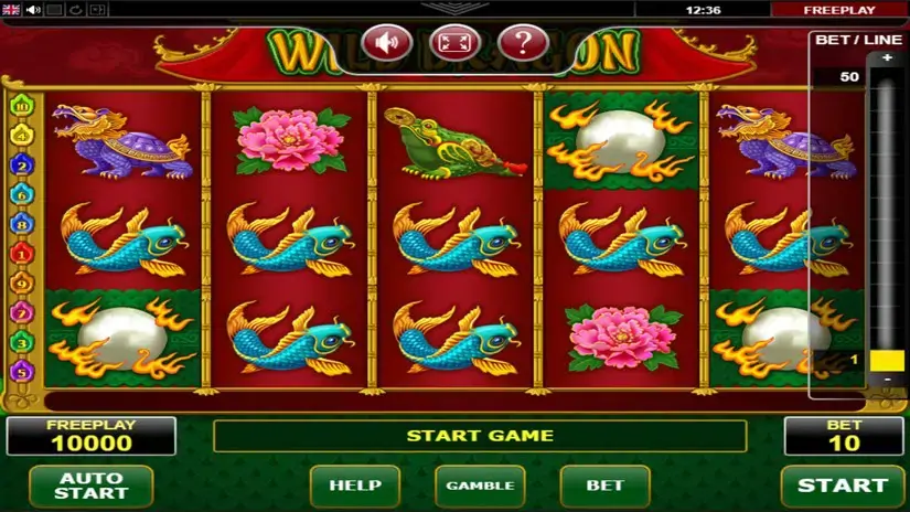 Wild Dragon slot screenshot 1
