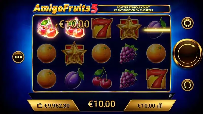 Amigo Fruits 5 slot screenshot 4