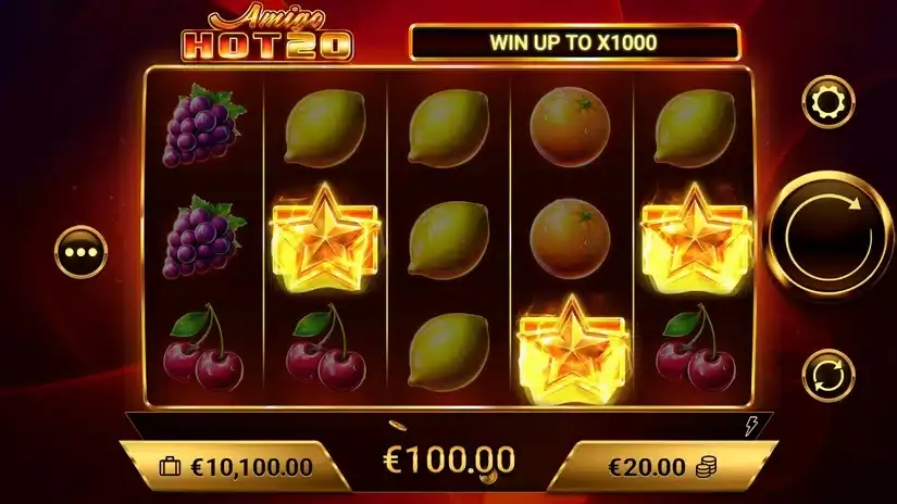 Amigo HOT20 slot screenshot 4