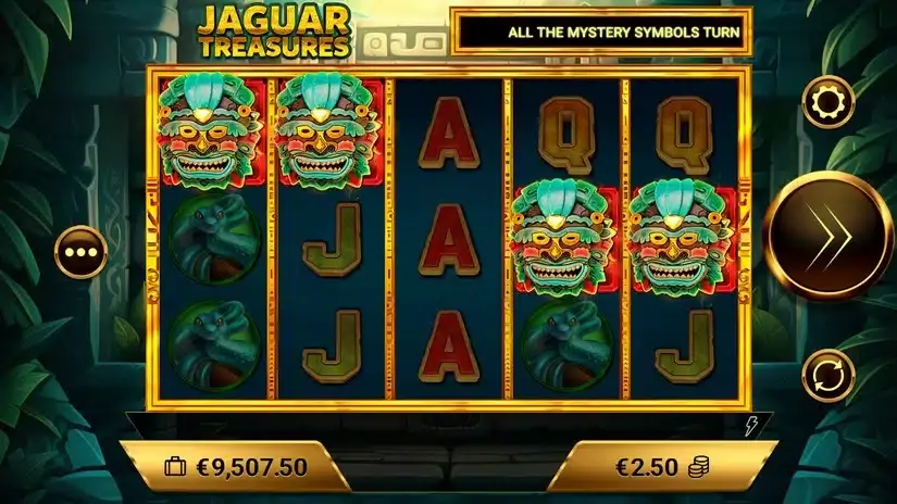 Jaguar Treasures slot screenshot 2