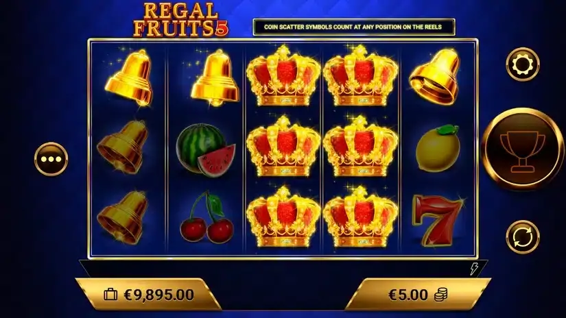 Regal Fruits 5 slot screenshot 4