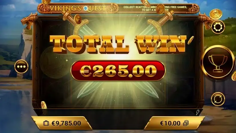 Viking’s Quest slot screenshot 