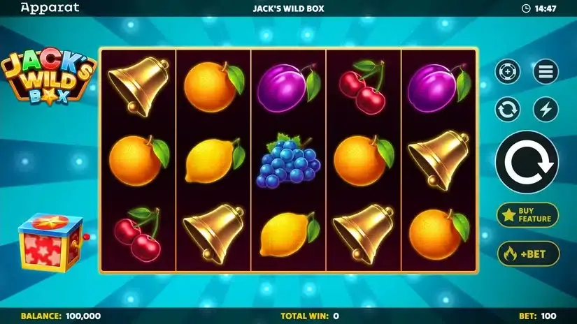Jack’s Wild Box slot screenshot