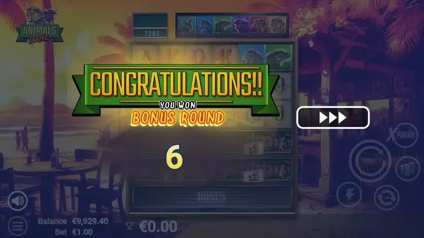 Animals Strike slot screenshot 3