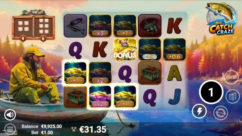 Big Catch Craze slot screenshot 3