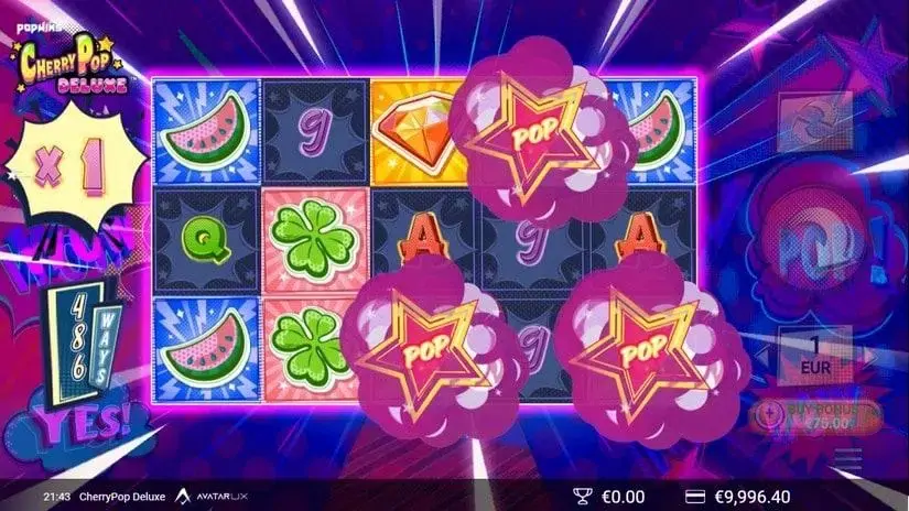 CherryPop Deluxe slot screenshot 6