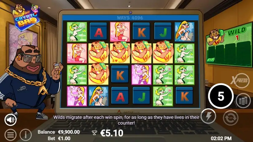 Crypto Bro slot screenshot 3