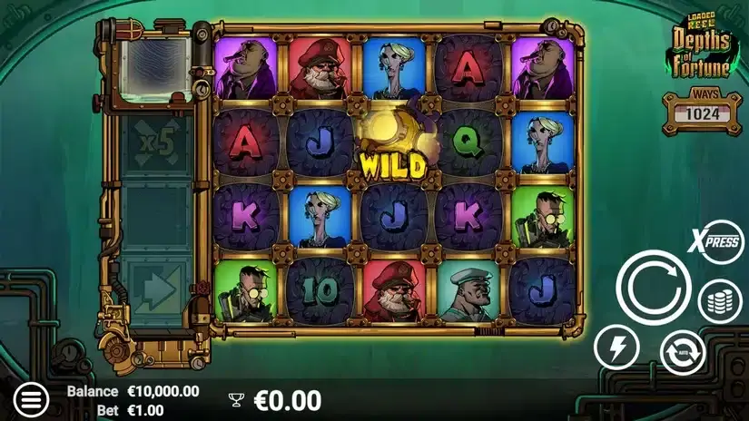 Depths of Fortune slot screenshot 