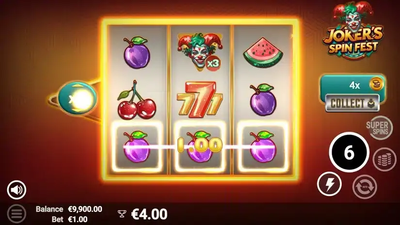 Joker’s Spin Fest slot screenshot 3