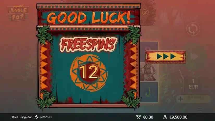 JunglePop slot screenshot 2