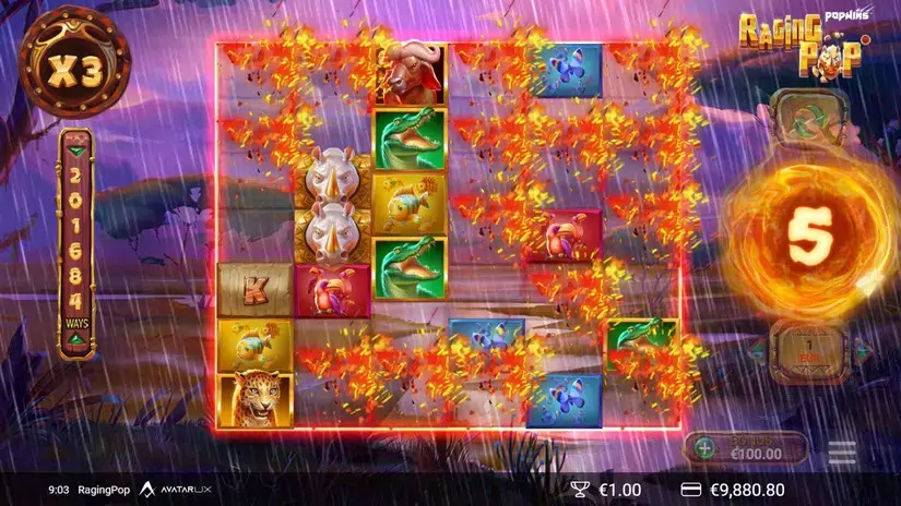 RagingPop slot screenshot 7