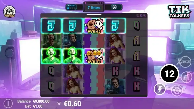 Tik Talkers slot screenshot 4