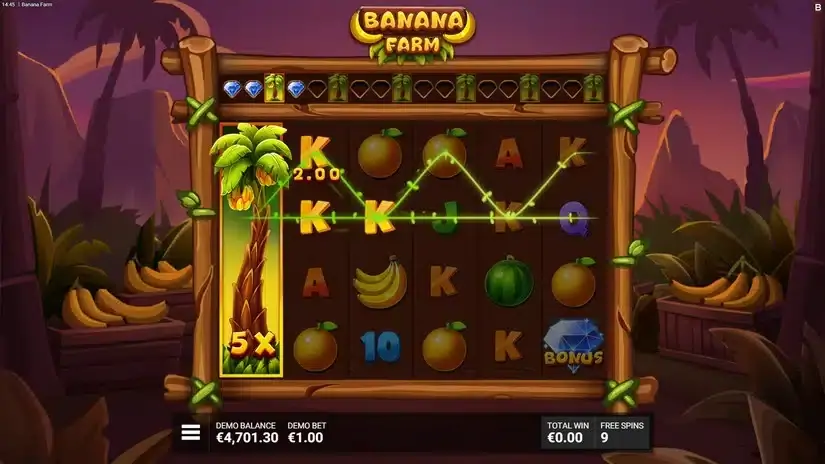 Banana Farm — Free Demo, RTP, Bonus Features, Max Win & slot screenshot 4
