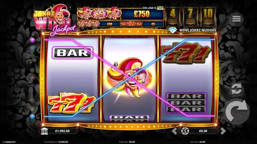 Jokrz Wild Jackpot slot screenshot 3