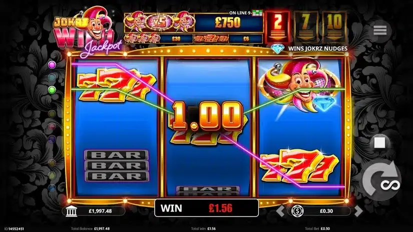 Jokrz Wild Jackpot slot screenshot 5