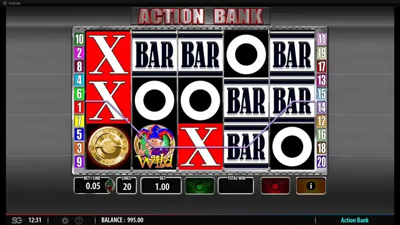 Action Bank slot screenshot 2