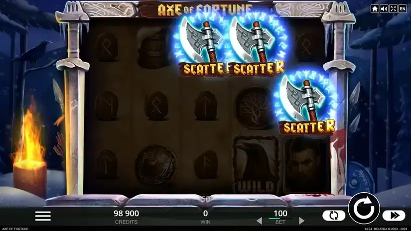 Axe of Fortune slot screenshot 2