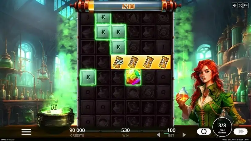 Make It Gold slot screenshot 