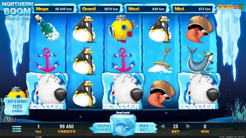 Northern Boom slot screenshot 2