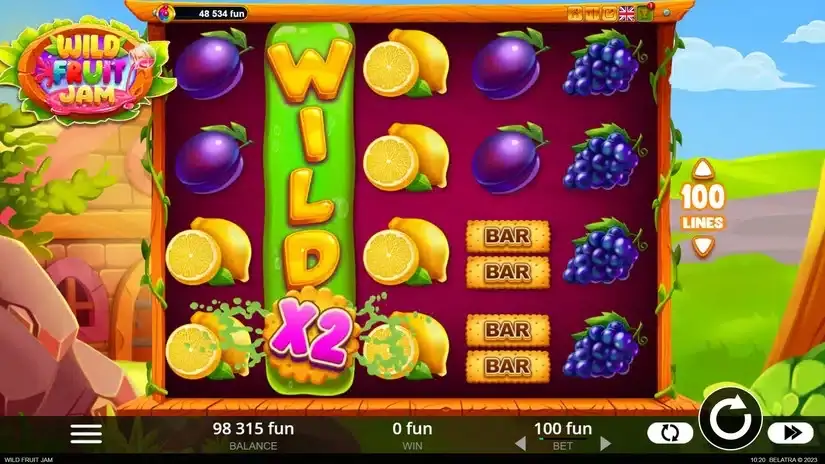 Wild Fruit Jam slot screenshot 3